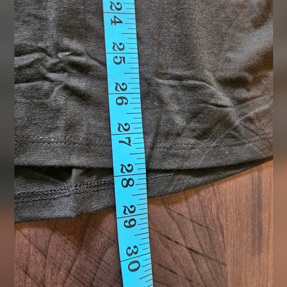 Women's Scoop Neck Ruffle Hem Babydoll Tank Sleeveless Peplum Top, Black, Large - Picture 8 of 11